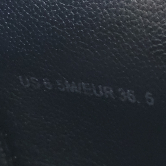 Vince Corbin Black Leather Slip On Loafer Sneaker Size 6.5 - Picture 10 of 10